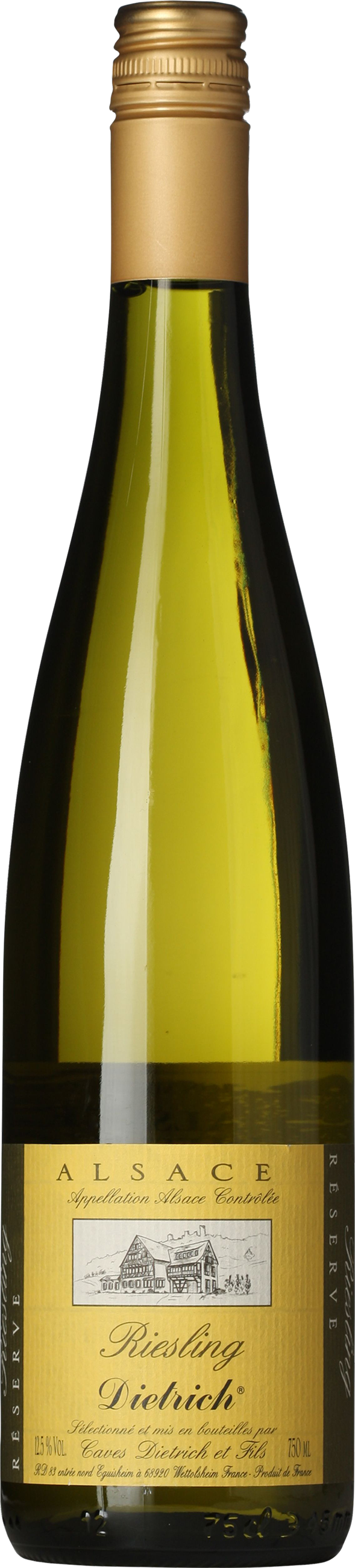Dietrich Riesling Reserve Alsace 6 flasker
